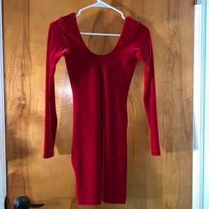 Vintage American Apparel Velour Dress